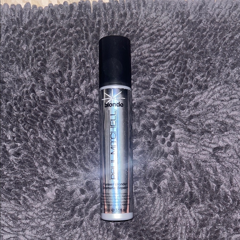 Paul Mitchell Blonde Toning Spray with Black Cap